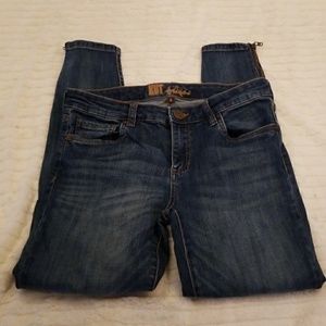 KUT FROM THE KLOTH Ankle Zipper Skinny Jeans